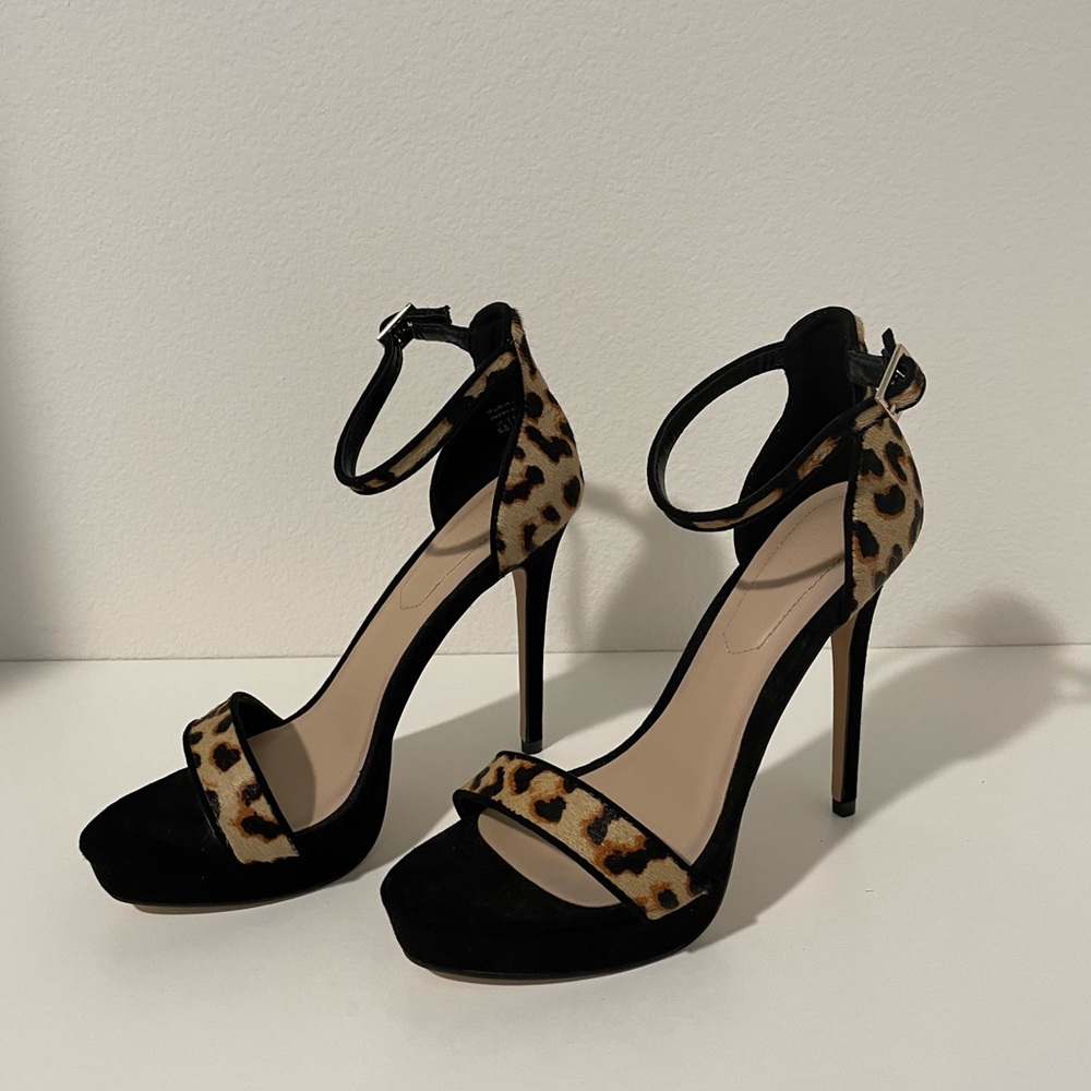 Aldo cheetah heels